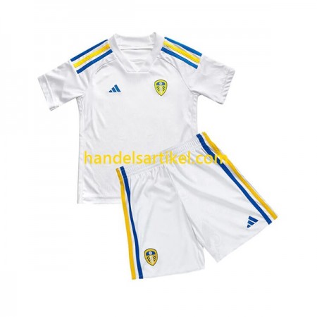 Leeds United Kinder Heim Trikotsatz 2023/24 Kurzarm